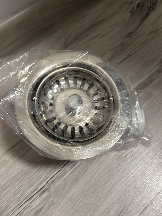 Sitko do zlewozmywaka, uniwersalne, chromowe 1 szt.