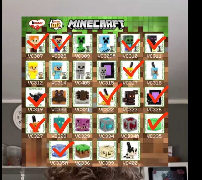 Іграшка Minecraft Kinder Joy