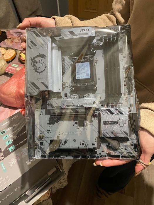 Материнська плата msi b850 gaming plus wifi6e, AM5, AMD