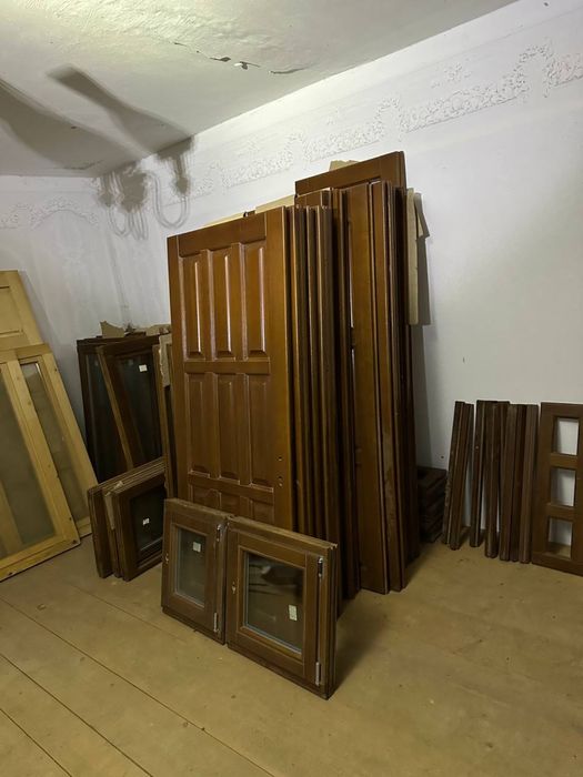 Вікна і двері з масиву Дуба Нові! 16 вікон і 24шт дверей