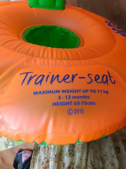 Круг, дитяче крісло для плавання, круг-трусики Zoggs Trainer Seat 3-12 місяців