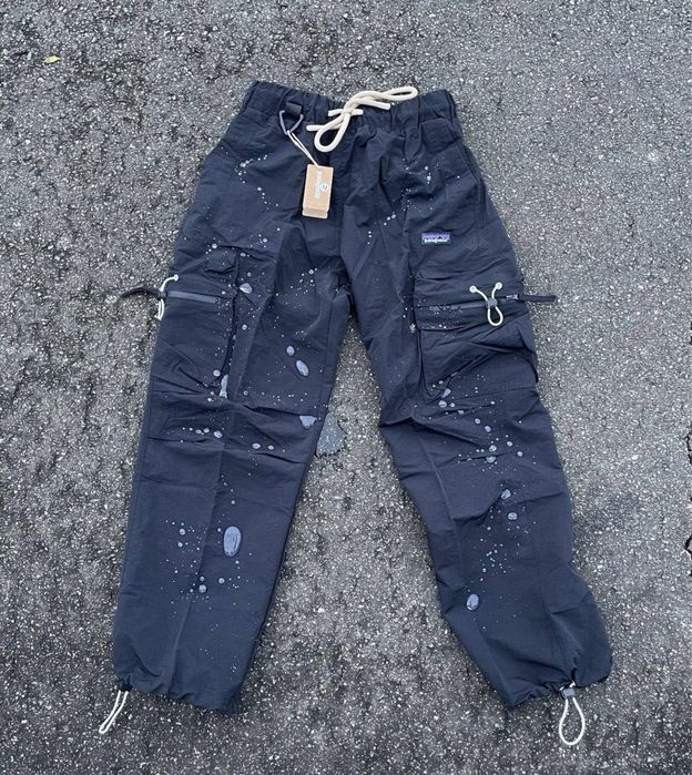 Штани Patagonia водонепроникні чорні, Gore-tex,