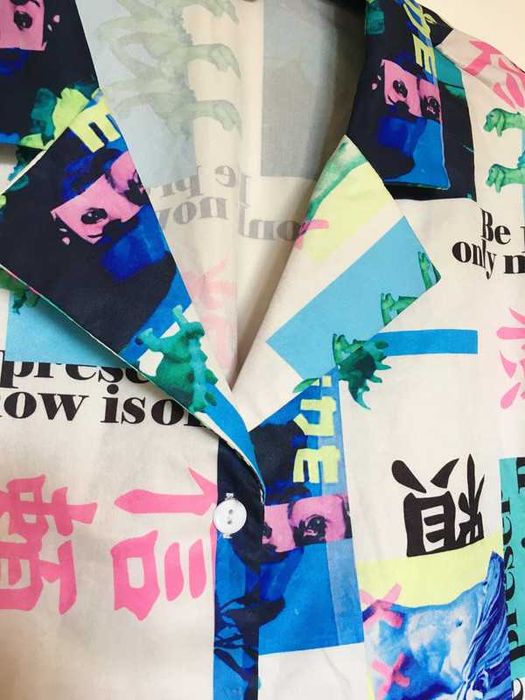 Lekka koszula crop top