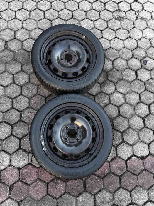 Felgi stalowe 4x108+ opony zimowe 195/50R14