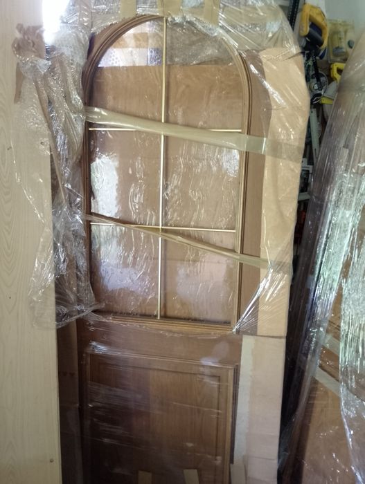 Арочні двері дубові