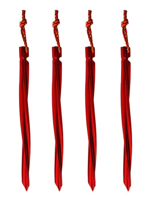 Śledzie do namiotu spiralne Alpinuim S-Stake 25 cm 4 szt
