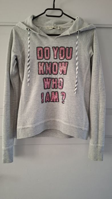 Szara bluza młodzieżowa