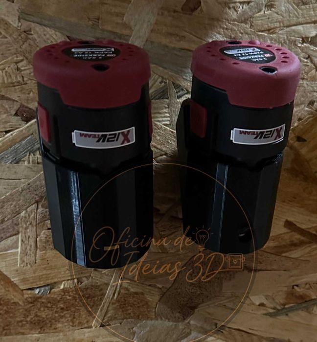 Suporte baterias Parkside X12