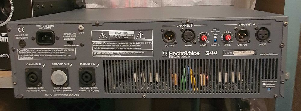 Kolumny EV Force z końcówką EV Q44