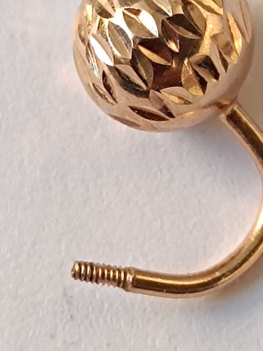 Серьги из золота