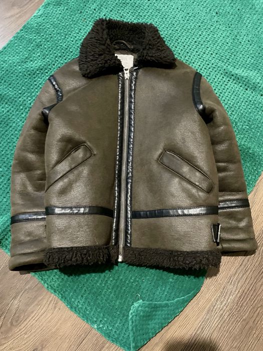 дублянка хакі коричнева Куртка дубльонка zara 8 років