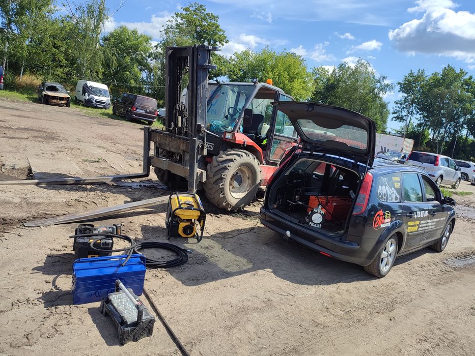 MOBILNE Zakuwanie węży hydraulicznych