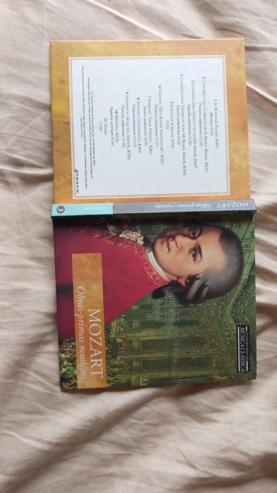CD obras primas Mozart
