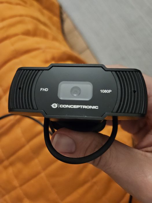 Título: Webcam Conceptronic Full HD 1080P (AMDIS04B) - Impecável