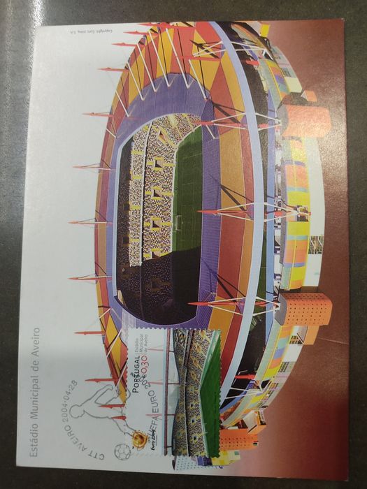 Postais estádio Municipal de Aveiro
