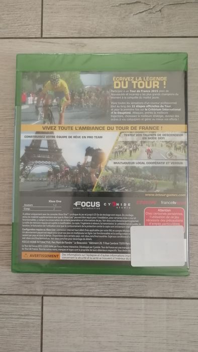 Xbox Tour the France Nowa folia