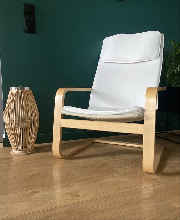 Fotel Pello Ikea bujak - Holmby naturalny