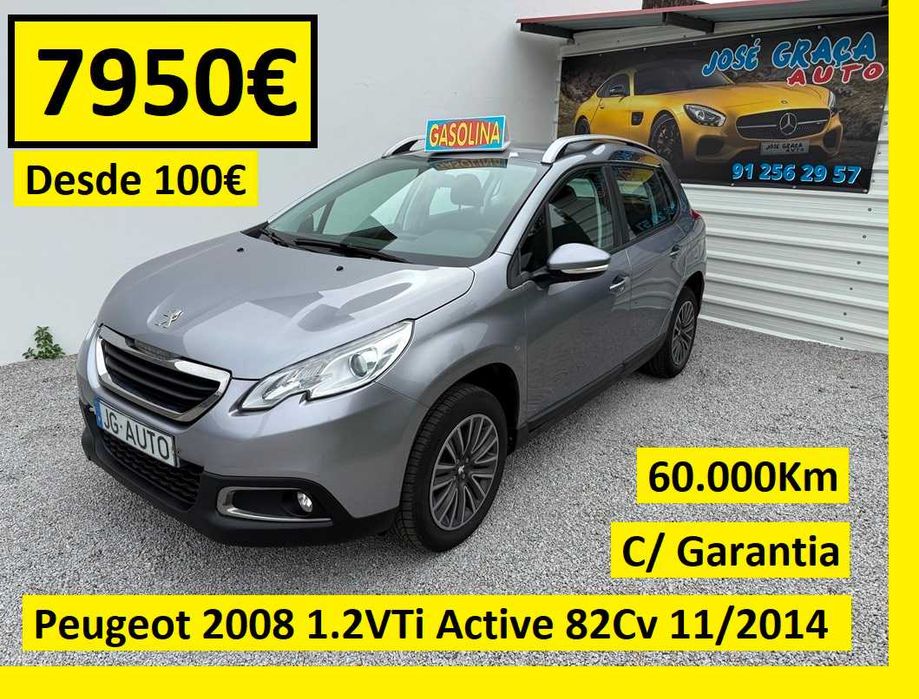 Peugeot 2008 1.2VTi 82Cv Active 60.000Km 11/2014