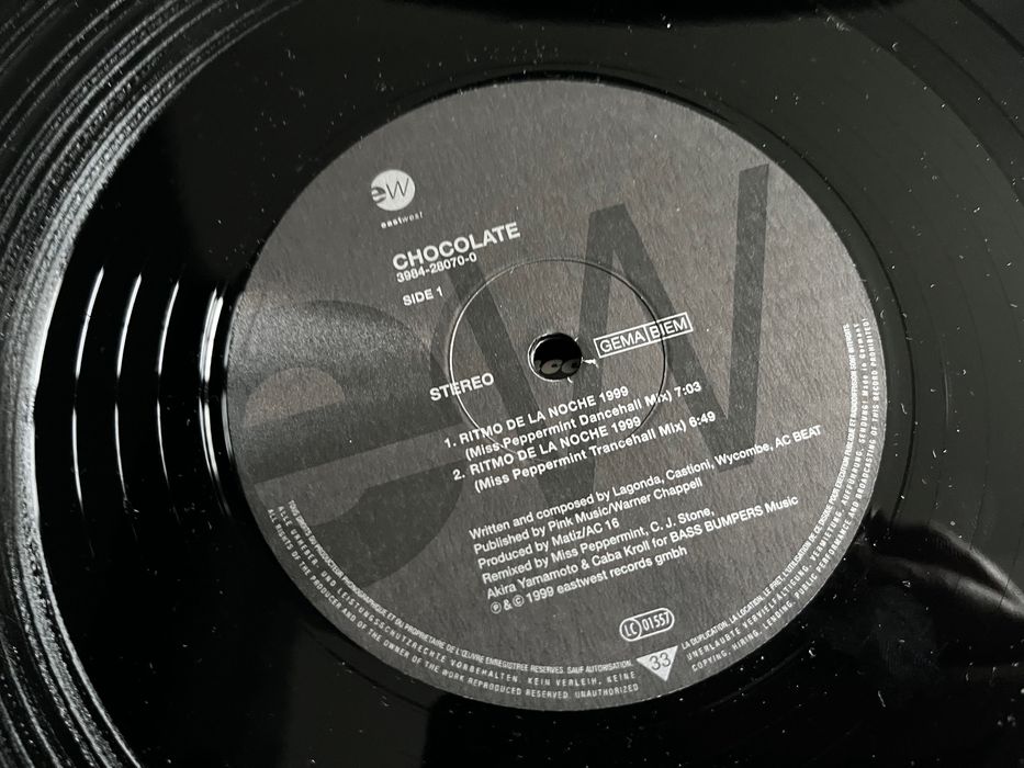 Chocolate - Ritmo De La Noche 1999 - Hard House