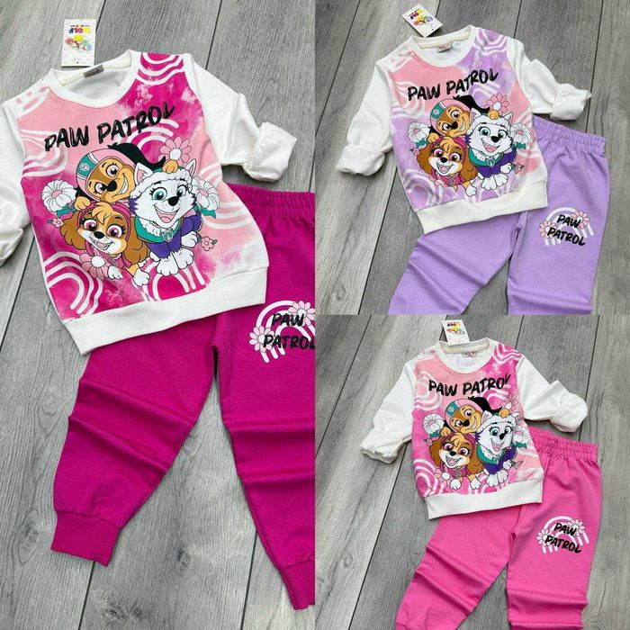 Костюм  Щенячий патруль  104-128 розміри, в трьох кольорах.