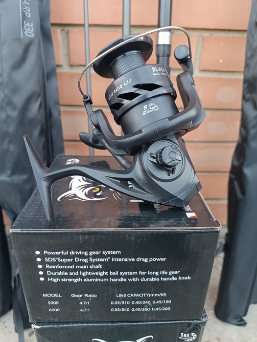 Акція.Карповик Weida Carp Carbon 3.6m 80-240г + Катушка Leader 6000