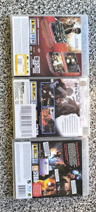 Conjunto de 6 jogos PlayStation 3/PlayStation 2