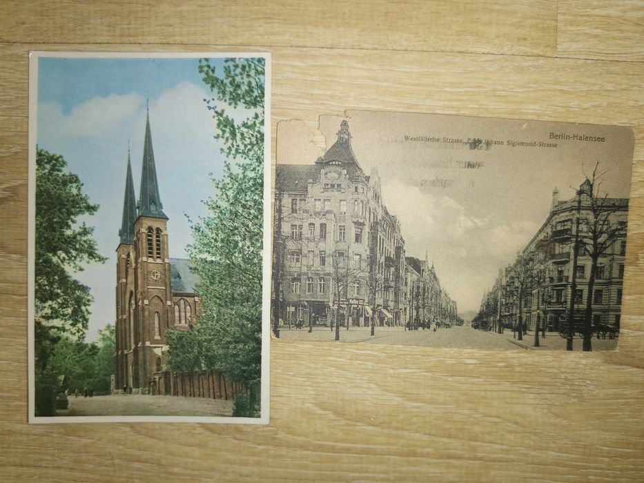 Stare pocztówki - Rotterdam, Luzerne, Berlin + inne (10)