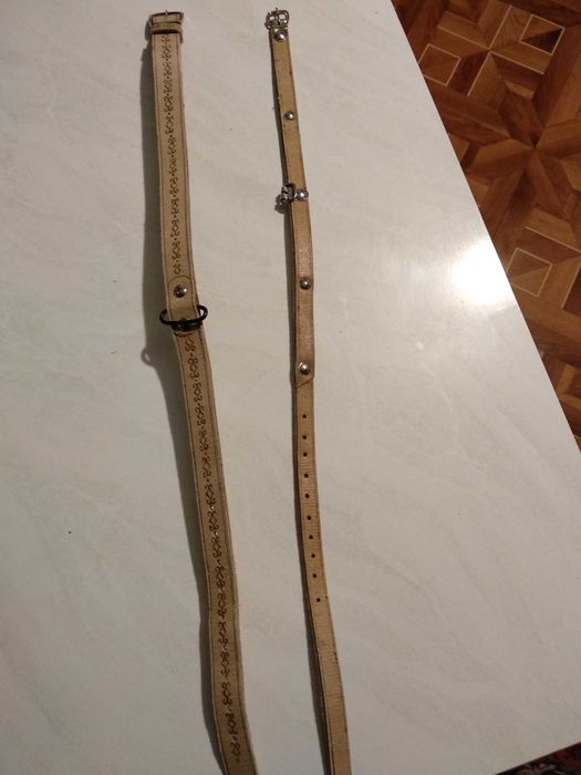 Продам новые ошейники для собак из натуральной кожи, ручного пр- ва.