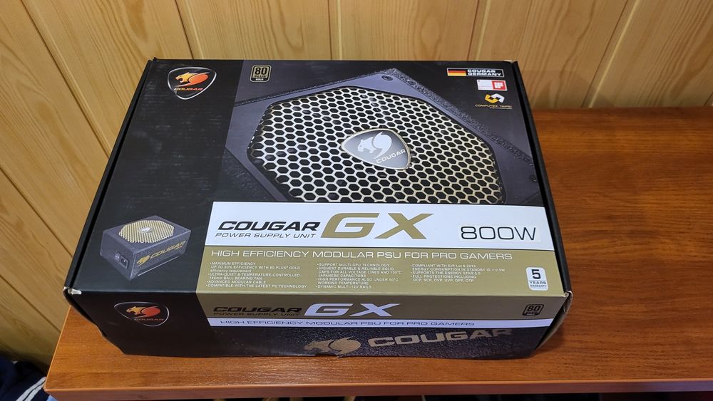 Блок питания Cougar GX 800, 800 вт