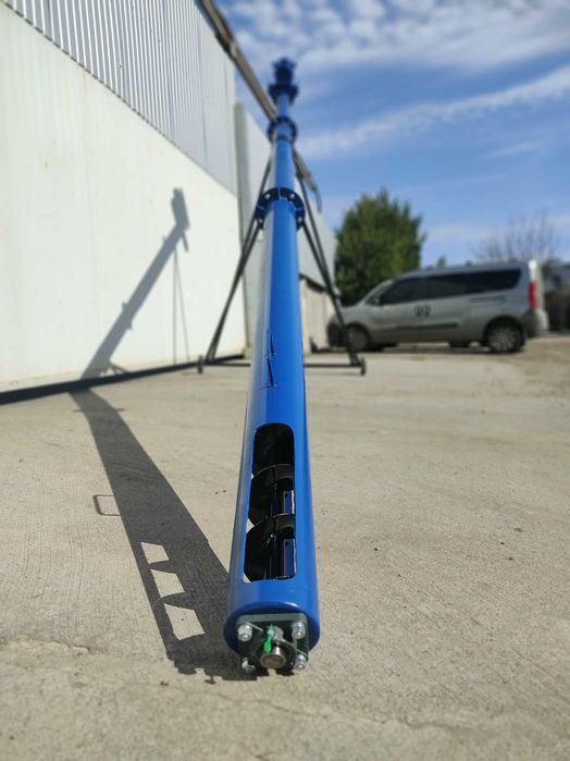 Шнековый навантажувач 159мм*12 м*б/дв, шнек, шнековий погрузчик зерна