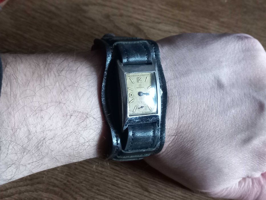 Sprzedam stary męski zegarek Omega z 1935r styl Art Deco
