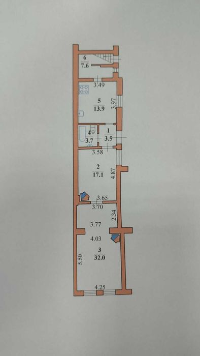 2-rooms apartment apartment by the address st. Kapelanska (area 78 m²) - Atlanta.ua - photo 16