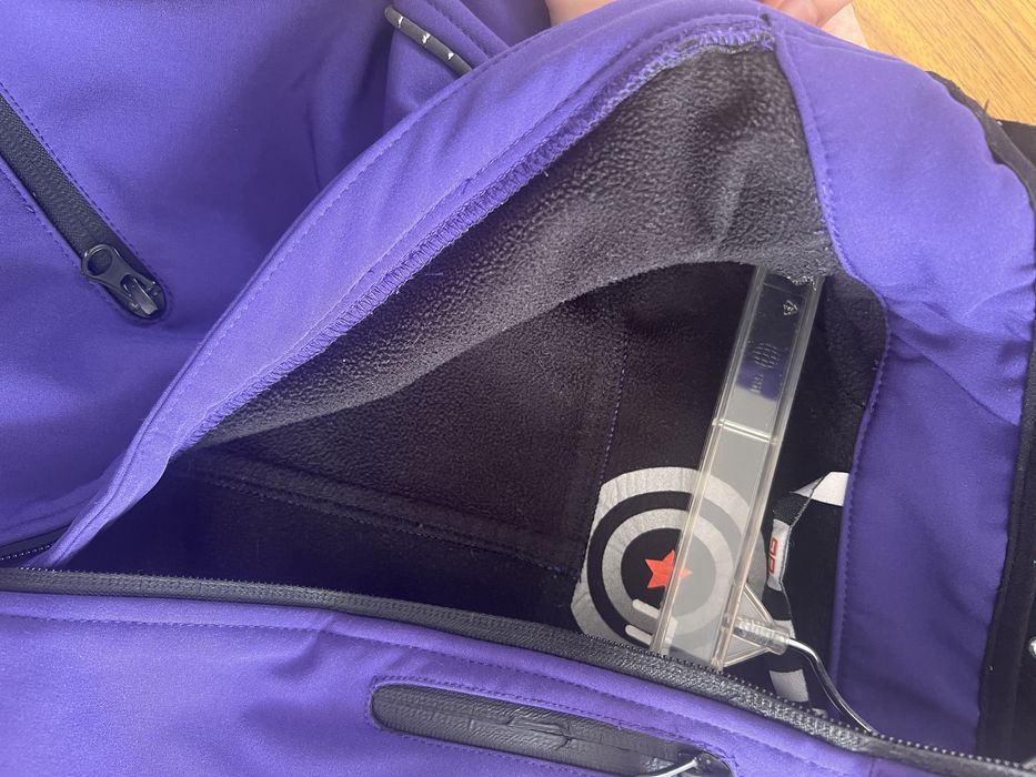 Термо куртка фіолетова