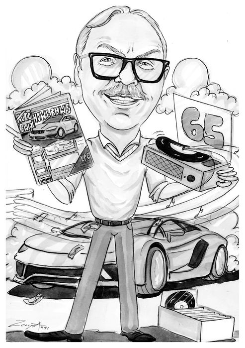 Karykatura portretowa prezent ślub rocznica