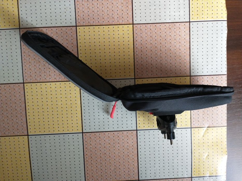 Велосумка на раму для телефону.