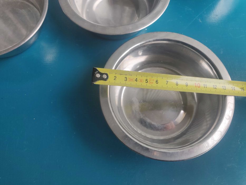 conjunto de taças para animal