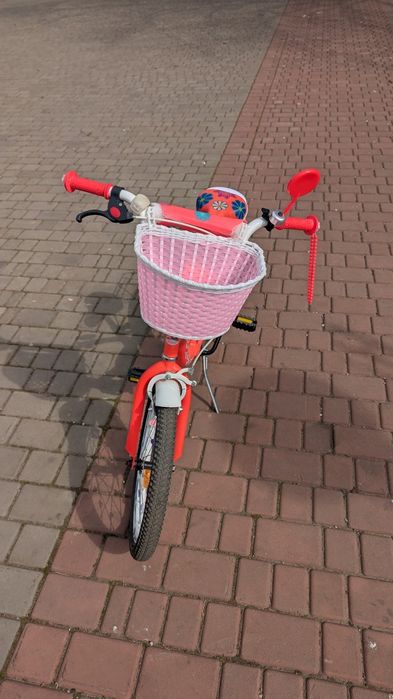 Дитячий велосипед Profi 18" для дівчинки + шолом