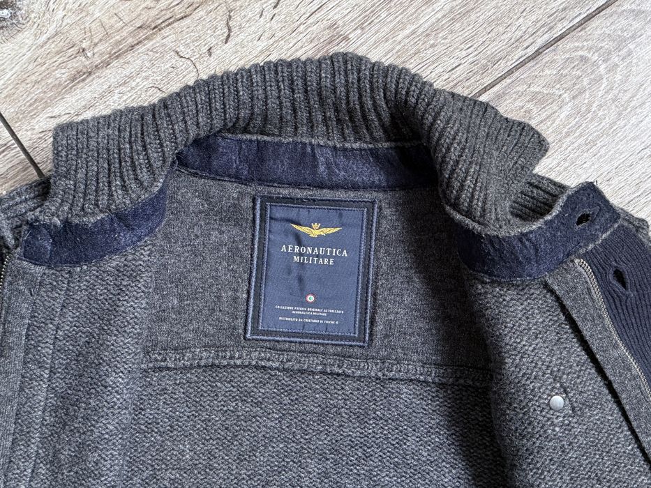 Meski sweter Aeronautica Militare Tornado Flying Crew Wełna roz M