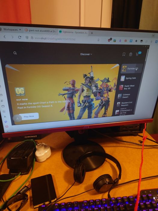 monitor gamingowy AOC 27'' G2790PX 144 Hz