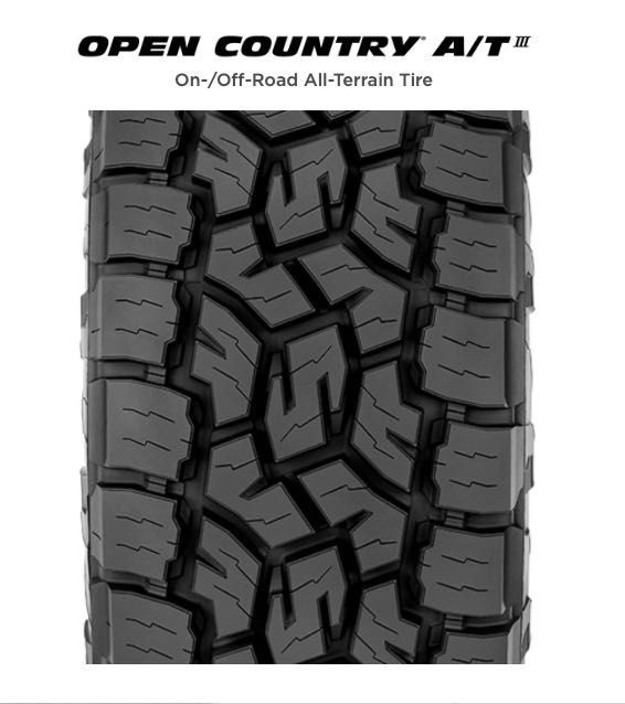 Pneus 255x65x17 Toyo Open Country AT3