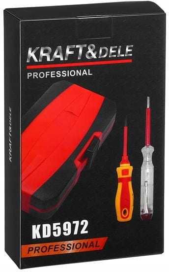 Śrubokręty izolowane zestaw śrubokrętów 14el. solidne w etui KD5972