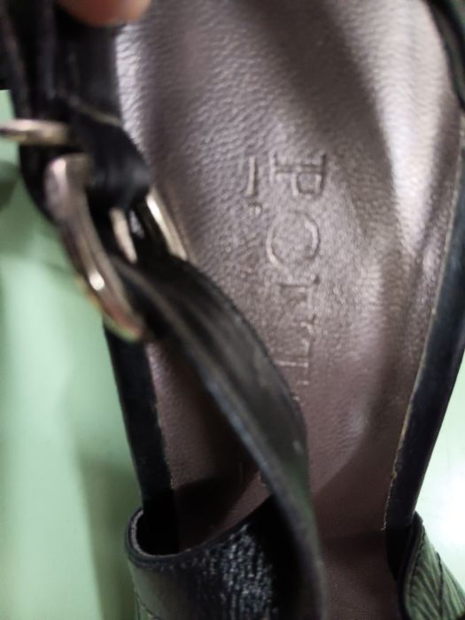 Sandalias 37, salto 8 cm