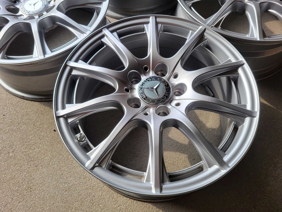 [615] Felgi aluminiowe Oryginał MERCEDES 16 Cali 5x112 ET38 + Czujniki