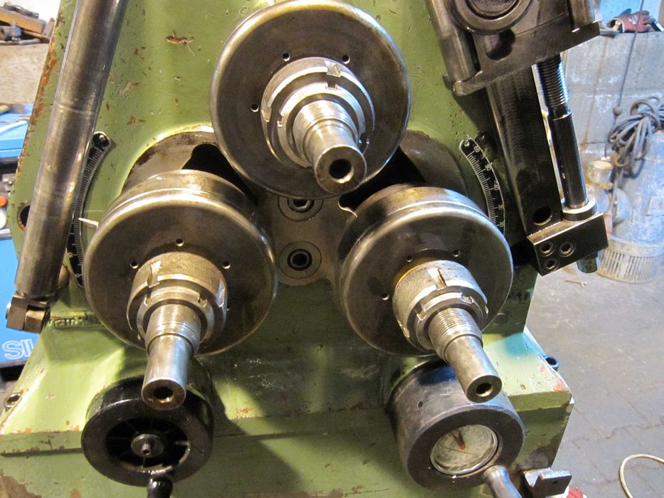 Giętarka walcarka do rur profili TAURING 40