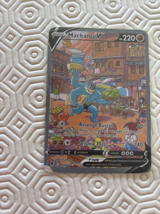 Carta de Pokemon Machamp V