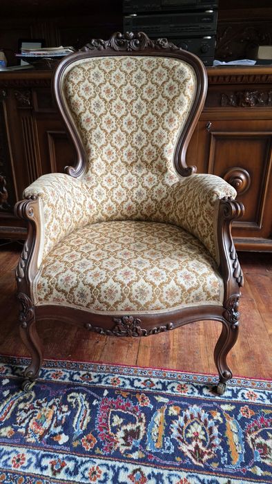 Fotel Ludwik pałacowy