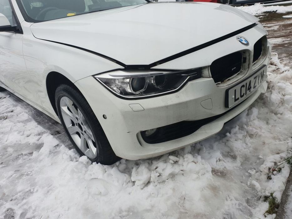 BMW 3 F30 F31 ALPINWEISS 3 ZDERZAK PRZOD PDC