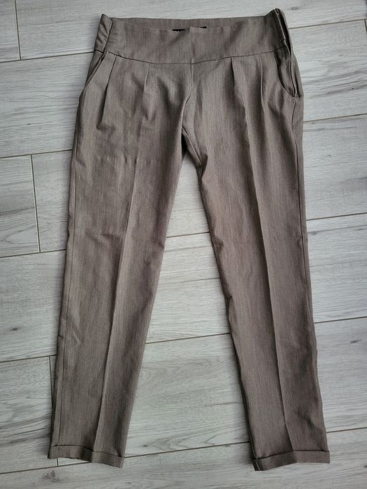 Spodnie cygaretki chinosy kantka