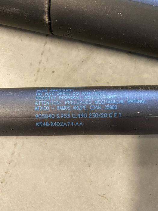 Automatyczne siłowniki klapy bagażnika ford edge