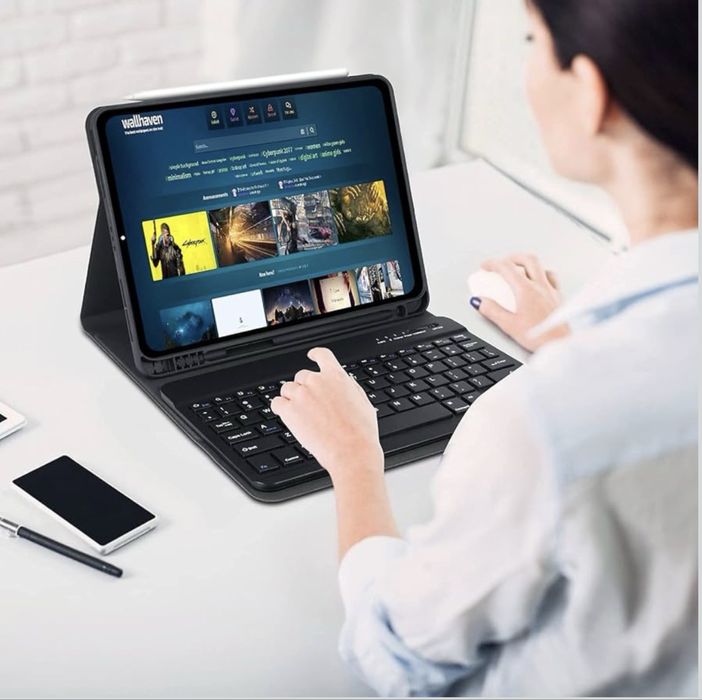 Чохол-клавіатура для iPad Pro 11 (M1/M2) / Air 4 / Air 5 (UA/ENG) — Стан Новий
